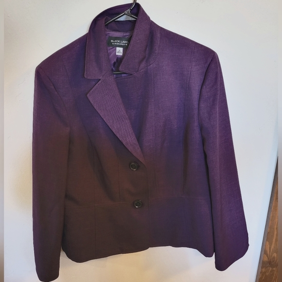 Black Label Jackets & Blazers - Purple Suit Jacket